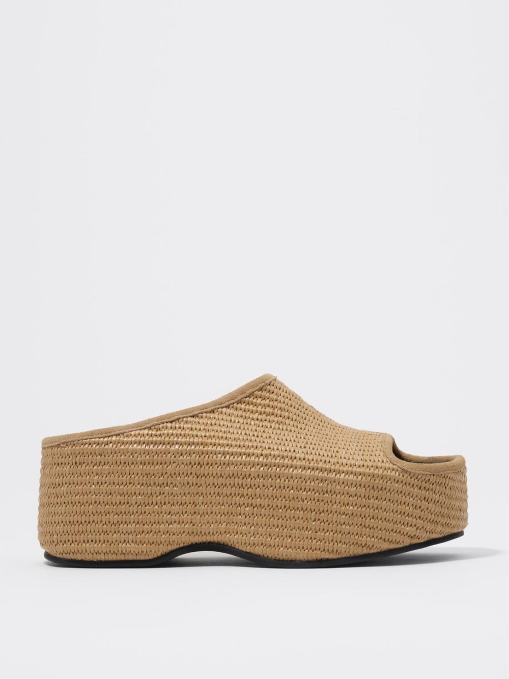RARE Bimba Y Lola Raffia Platform Sandal 7US/37EU
